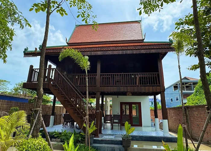 Sala Khmer Heritage - Traditional Wooden House シェムリアップ